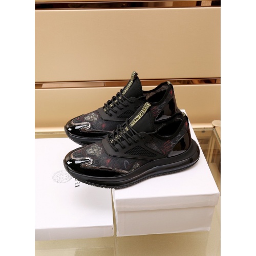 Replica Versace Casual Shoes For Men #867656 $88.00 USD for Wholesale