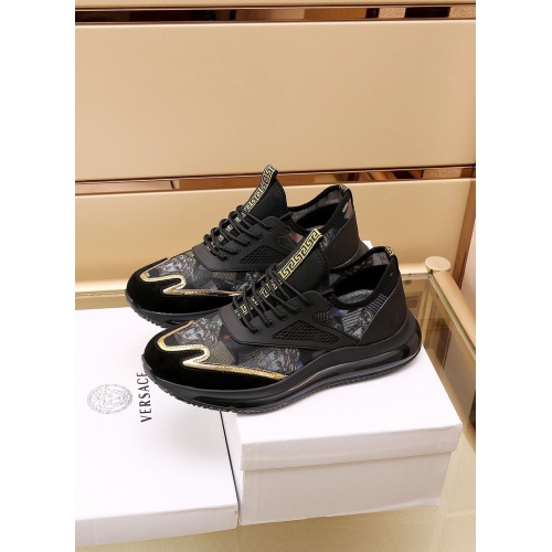 Replica Versace Casual Shoes For Men #867659 $88.00 USD for Wholesale