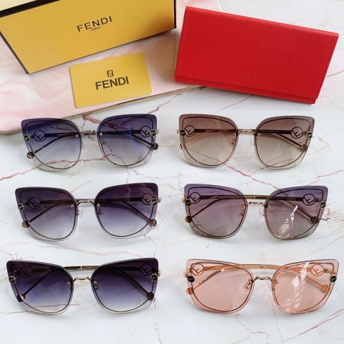 Replica Fendi AAA Quality Sunglasses #867882 $48.00 USD for Wholesale