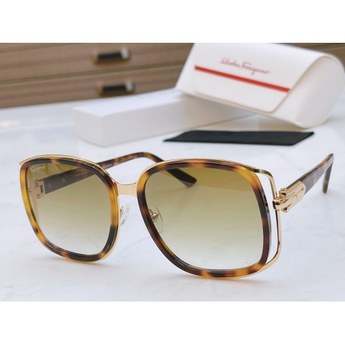 Salvatore Ferragamo AAA Quality Sunglasses #867944 $64.00 USD, Wholesale Replica Salvatore Ferragamo AAA Quality Sunglasses