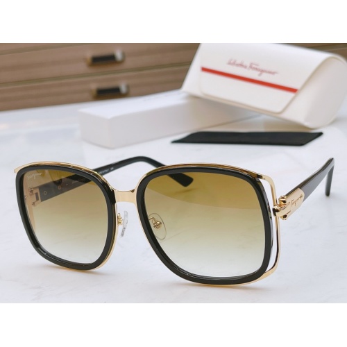 Salvatore Ferragamo AAA Quality Sunglasses #867945 $64.00 USD, Wholesale Replica Salvatore Ferragamo AAA Quality Sunglasses