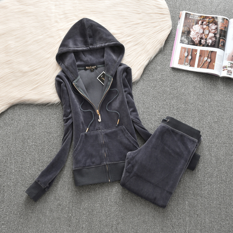 Juicy Couture Tracksuits Long Sleeved For Women 860517 52.00 USD