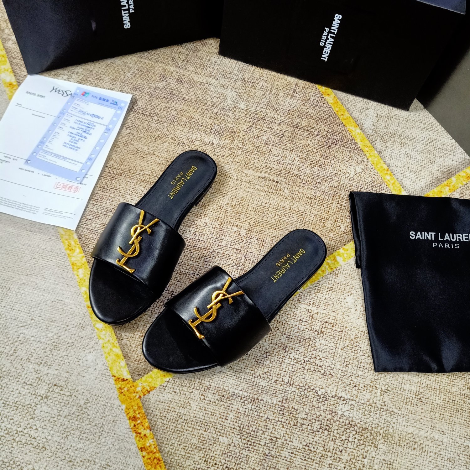 Yves Saint Laurent YSL Slippers For Women #865659 $50.00 USD, Wholesale ...