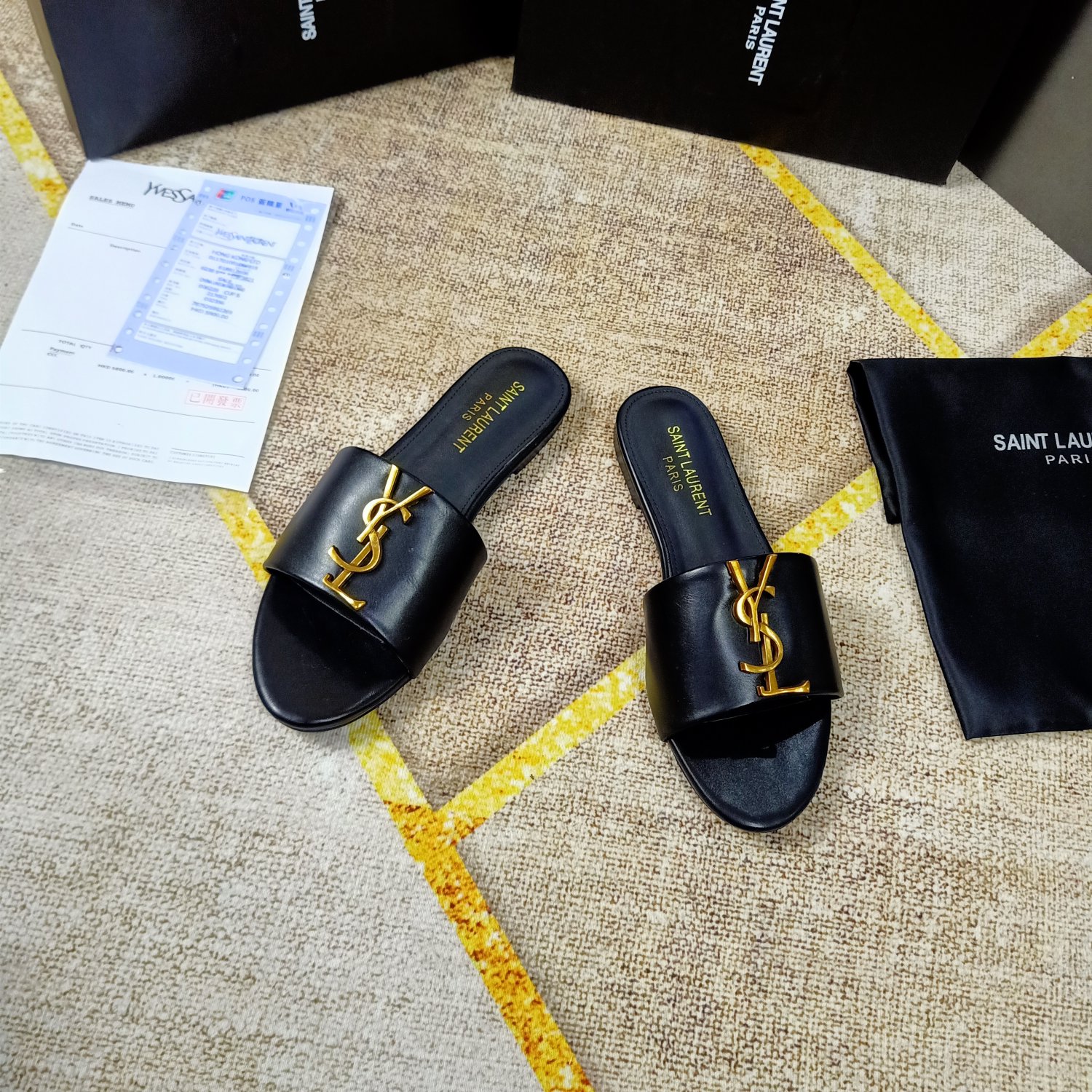 ysl slippers sale