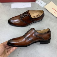 $88.00 USD Ferragamo Leather Shoes For Men #859322