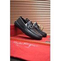 $92.00 USD Ferragamo Leather Shoes For Men #863475