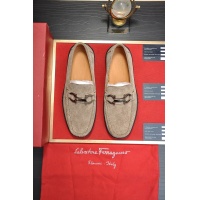 $92.00 USD Ferragamo Leather Shoes For Men #863477