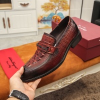 $96.00 USD Ferragamo Leather Shoes For Men #864693