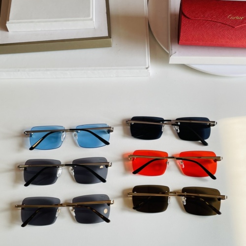Replica Cartier AAA Quality Sunglasses #868075 $60.00 USD for Wholesale