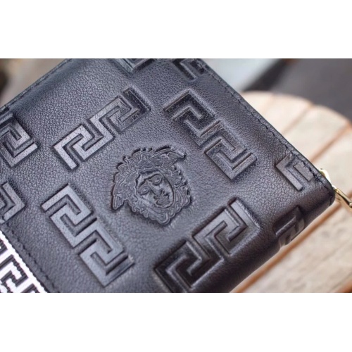 Replica Versace AAA Man Wallets #868107 $45.00 USD for Wholesale