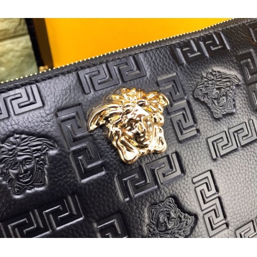 Replica Versace AAA Man Wallets #868114 $58.00 USD for Wholesale