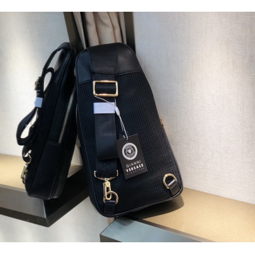 Replica Versace AAA Man Messenger Bags #868146 $74.00 USD for Wholesale