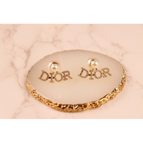 Christian Dior Earrings #868170 $32.00 USD, Wholesale Replica Christian Dior Earrings