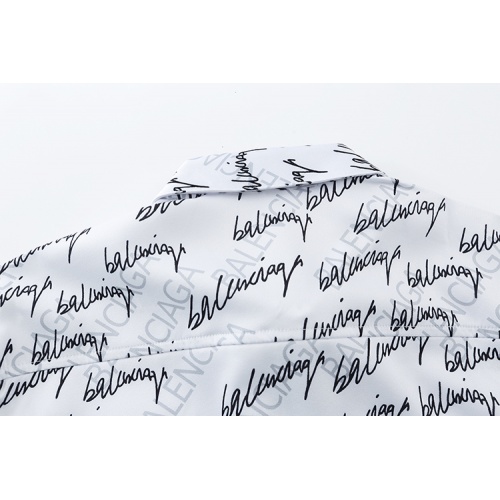 Replica Balenciaga Shirts Long Sleeved For Men #868180 $41.00 USD for Wholesale