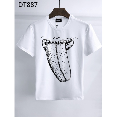 Dsquared T-Shirts Short Sleeved For Men #868231 $27.00 USD, Wholesale Replica Dsquared T-Shirts