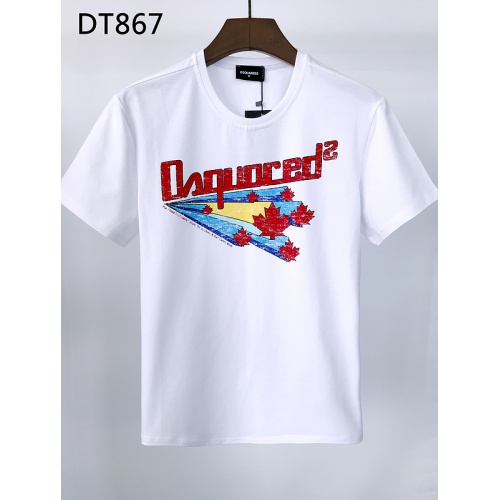 Dsquared T-Shirts Short Sleeved For Men #868252 $27.00 USD, Wholesale Replica Dsquared T-Shirts