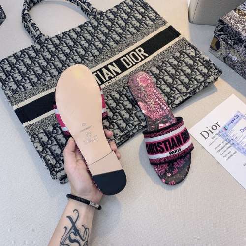 Replica Christian Dior Slippers For Women #868414 $48.00 USD for Wholesale