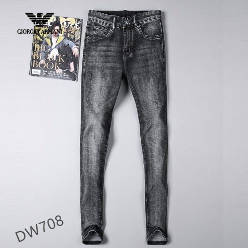 Replica Armani Jeans For Men #868506 $42.00 USD for Wholesale