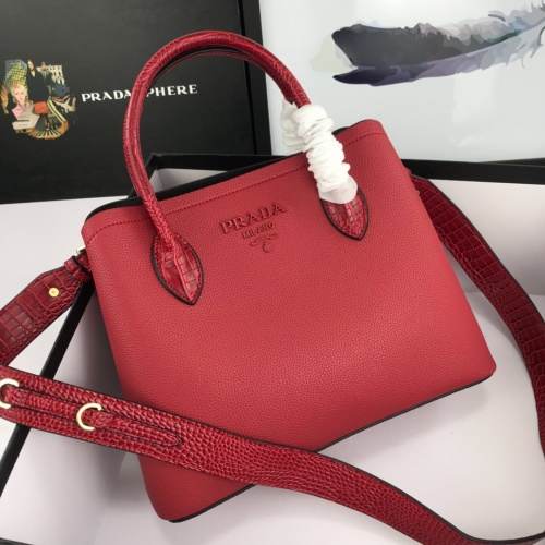 Prada AAA Quality Handbags For Women #868649 $100.00 USD, Wholesale Replica Prada AAA Quality Handbags