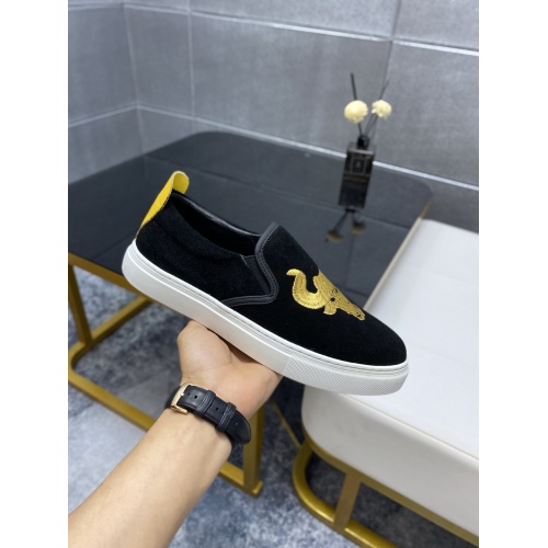 Replica Fendi Casual Shoes For Men #868665 $72.00 USD for Wholesale