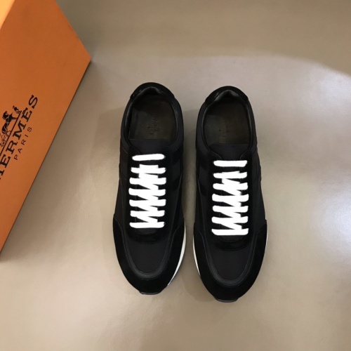 Replica Hermes Casual Shoes For Men #868710 $85.00 USD for Wholesale