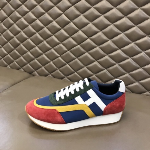 Replica Hermes Casual Shoes For Men #868711 $85.00 USD for Wholesale