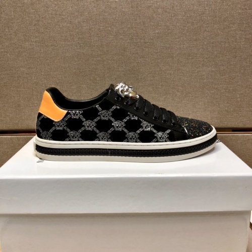 Replica Versace Casual Shoes For Men #868738 $76.00 USD for Wholesale