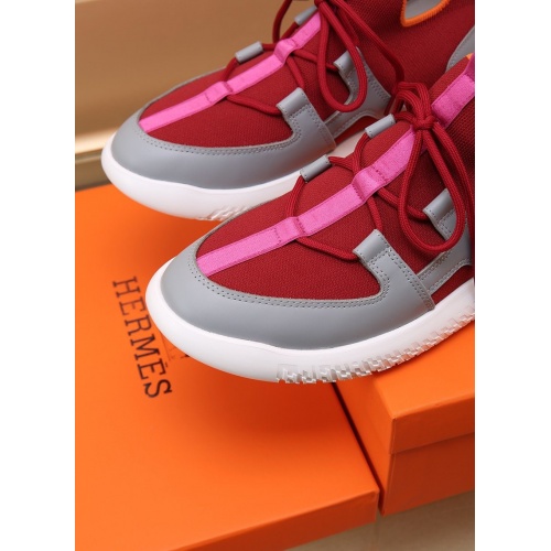 Replica Hermes Casual Shoes For Men #868756 $88.00 USD for Wholesale