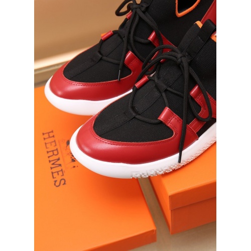 Replica Hermes Casual Shoes For Men #868758 $88.00 USD for Wholesale
