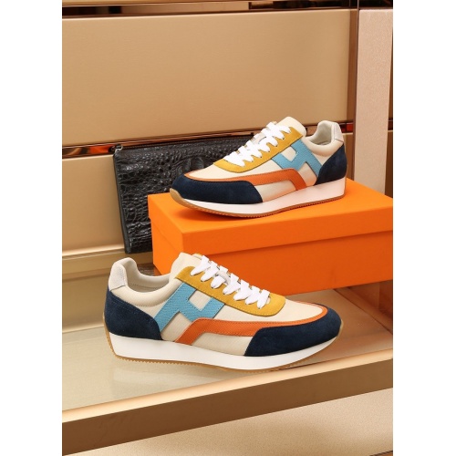 Replica Hermes Casual Shoes For Men #868762 $96.00 USD for Wholesale