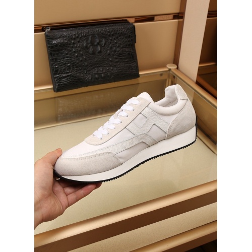 Replica Hermes Casual Shoes For Men #868764 $96.00 USD for Wholesale