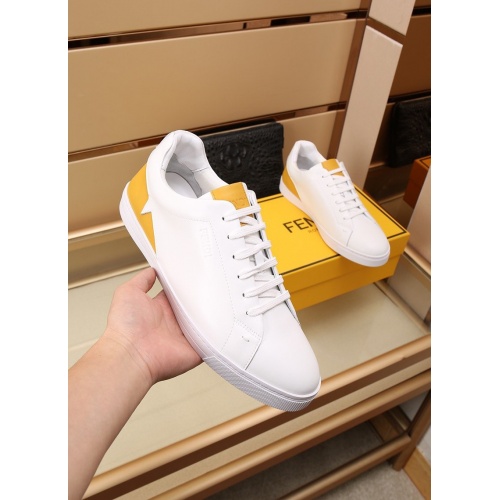 Replica Fendi Casual Shoes For Men #868768 $82.00 USD for Wholesale
