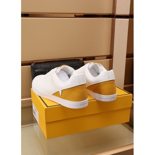 Replica Fendi Casual Shoes For Men #868768 $82.00 USD for Wholesale