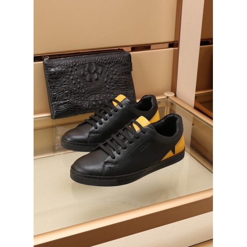 Replica Fendi Casual Shoes For Men #868769 $82.00 USD for Wholesale
