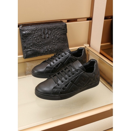 Replica Fendi Casual Shoes For Men #868771 $82.00 USD for Wholesale