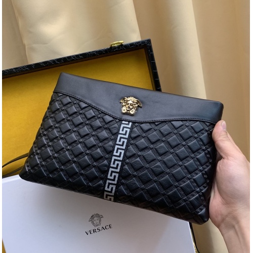 Replica Versace AAA Man Wallets #868825 $76.00 USD for Wholesale