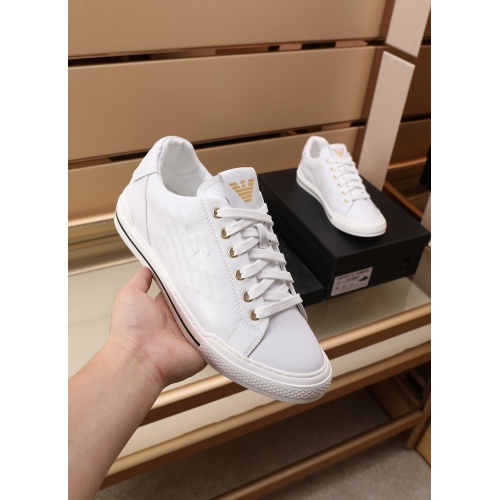Replica Armani Casual Shoes For Men #868831 $85.00 USD for Wholesale
