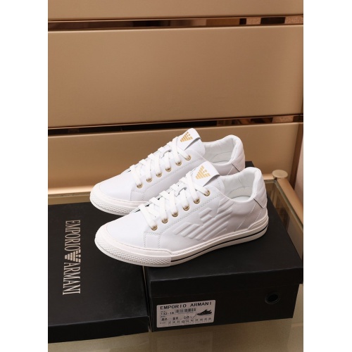 Replica Armani Casual Shoes For Men #868831 $85.00 USD for Wholesale