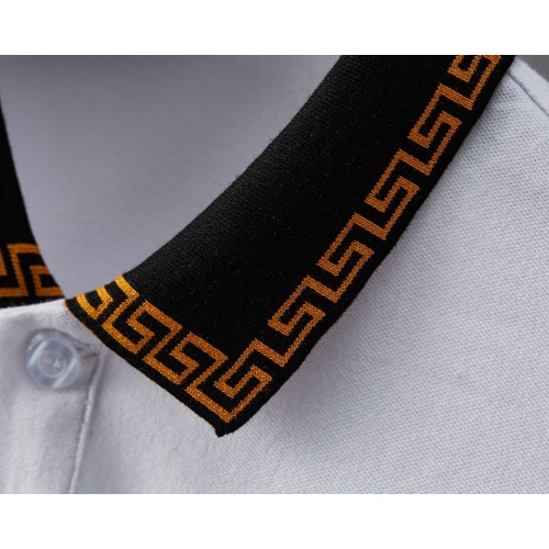 Replica Versace T-Shirts Short Sleeved For Men #869013 $29.00 USD for Wholesale