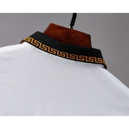 Replica Versace T-Shirts Short Sleeved For Men #869013 $29.00 USD for Wholesale