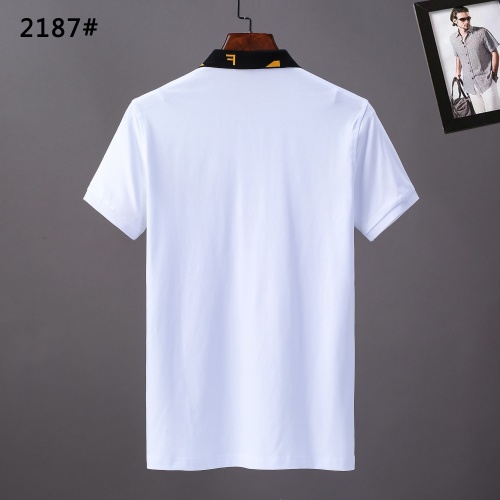 Replica Fendi T-Shirts Short Sleeved For Men #869020 $29.00 USD for Wholesale