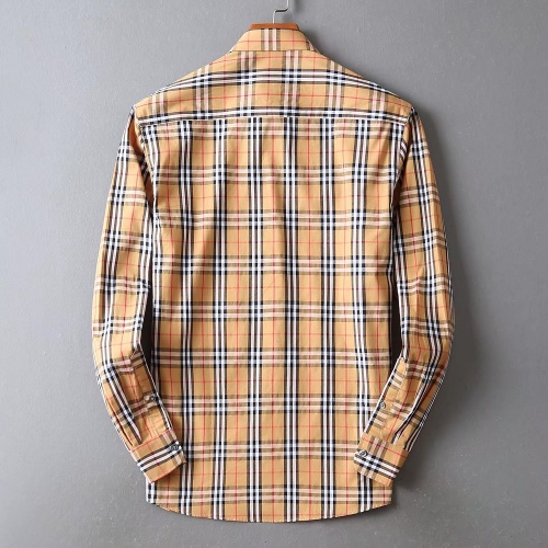 Replica Burberry Shirts Long Sleeved For Men #869071 $38.00 USD for Wholesale