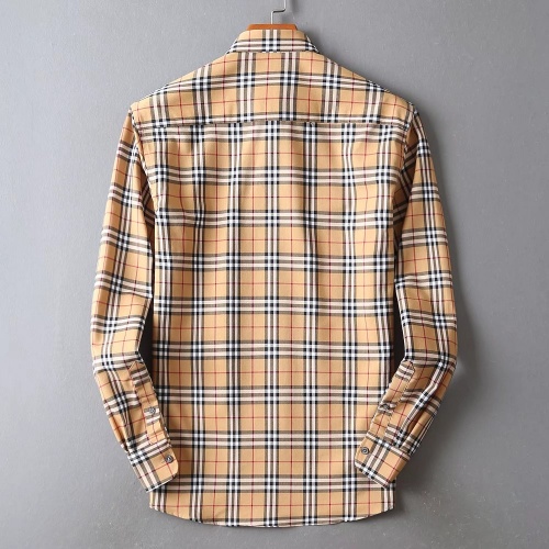 Replica Burberry Shirts Long Sleeved For Men #869083 $40.00 USD for Wholesale