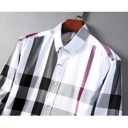 Replica Burberry Shirts Long Sleeved For Men #869090 $38.00 USD for Wholesale