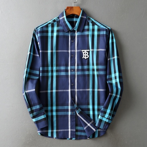 Burberry Shirts Long Sleeved For Men #869096 $38.00 USD, Wholesale Replica Burberry Shirts