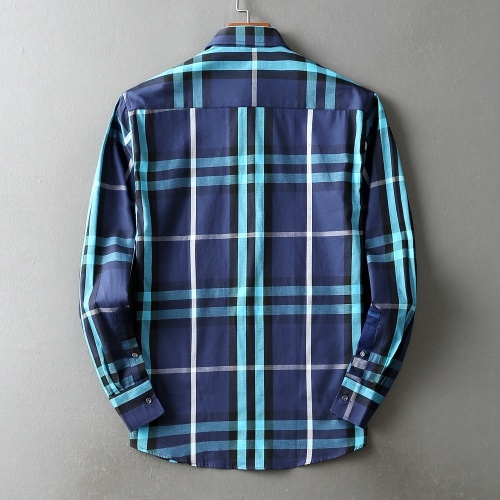 Replica Burberry Shirts Long Sleeved For Men #869096 $38.00 USD for Wholesale
