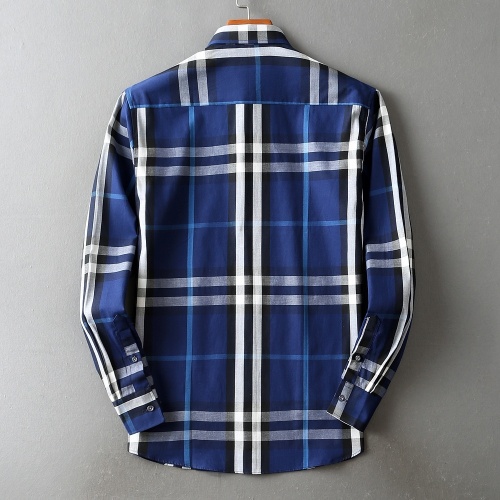 Replica Burberry Shirts Long Sleeved For Men #869097 $38.00 USD for Wholesale