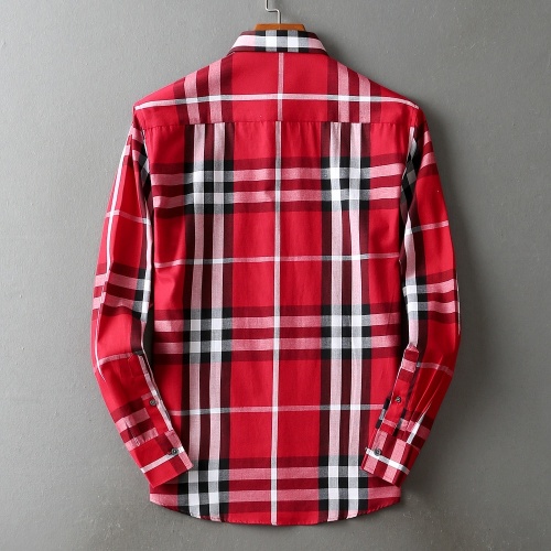 Replica Burberry Shirts Long Sleeved For Men #869098 $38.00 USD for Wholesale