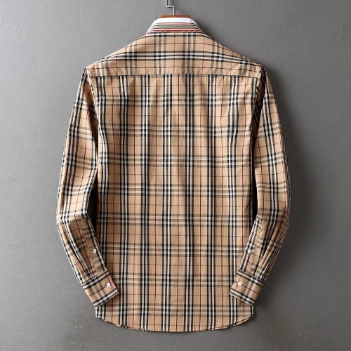 Replica Burberry Shirts Long Sleeved For Men #869102 $40.00 USD for Wholesale