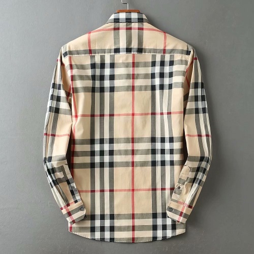 Replica Burberry Shirts Long Sleeved For Men #869104 $40.00 USD for Wholesale